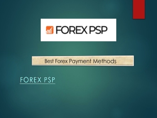 Best Forex Payment Methods