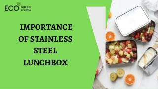 Stainless Steel Lunch Box Australia