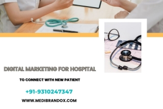 Digital Marketing for Hospitals To Connect New Patients