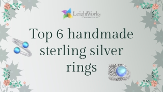 handmade sterling silver rings