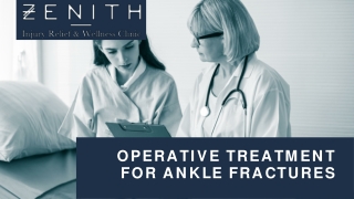 Ankle Fractures Treatment