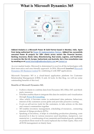 What is Microsoft Dynamics 365