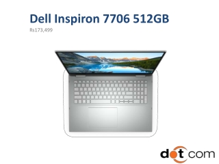 Dell Inspiron 7706 512GB price in pakistan
