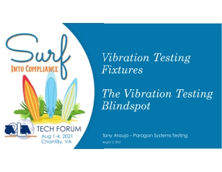 Vibration Testing Fixtures - The vibration testing blindspot