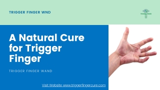 Home Treatment for Trigger Finger | Trigger Finger Wand `