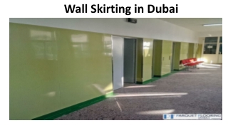 Wall Skirting Dubai