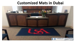 Customized Mats Dubai