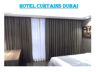 Hotel Curtains in Dubai