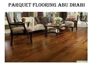 Parquet Flooring in Dubai