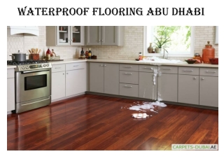 Waterproof Flooring in Dubai