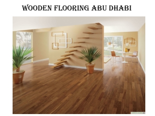 WOODEN FLOORING IN DUBAI