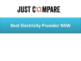 Best Electricity Provider NSW