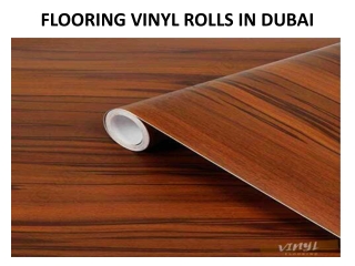 FLOORING VINYL ROLLS IN DUBAI