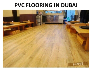 PVC FLOORING IN DUBAI