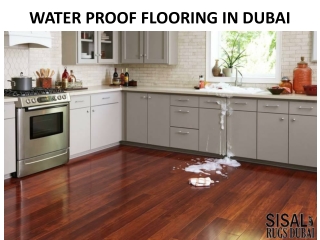 WATER PROOF FLOORING IN DUBAI
