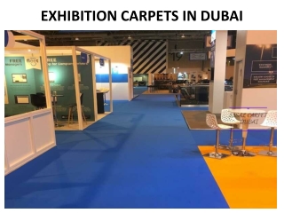 EXHIBITION CARPETS IN DUBAI