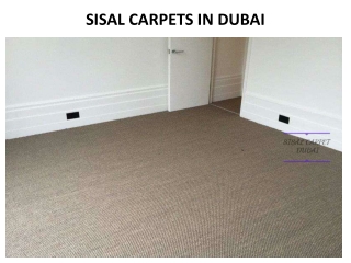 SISAL CARPETS IN DUBAI