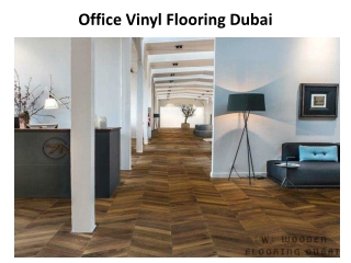 Office Vinyl Flooring Dubai