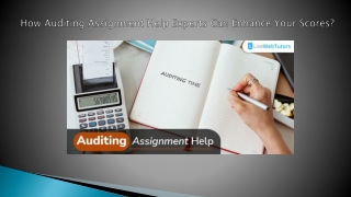 Online Auditing Assignment Help by Experts Writers