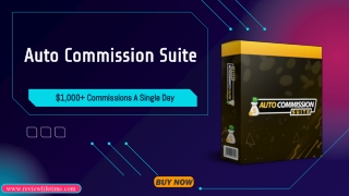 Auto Commission Suite Review - $1,000  Commissions A Single Day
