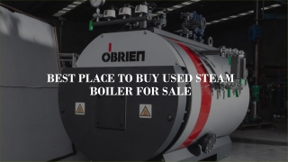 Best Place to Buy Used Steam Boiler for Sale in AU