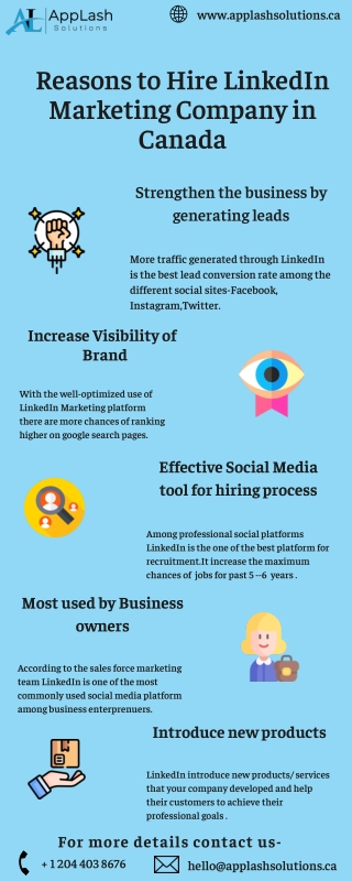 Reasons to Hire LinkedIn Marketing Company in Canada