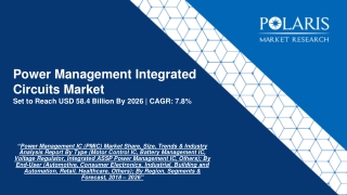 Power Management Integrated Circuits Market