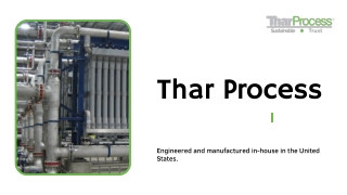 Thar Process: Extraction / Purification Services & Equipment.