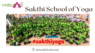 Learn ashtanga vinyasa with Sakthi School of Yoga