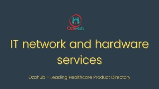 IT network and hardware