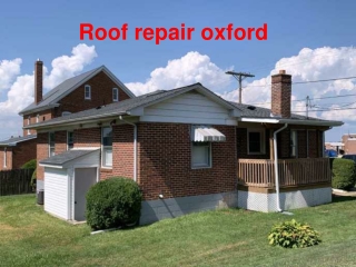 Roof repair oxford