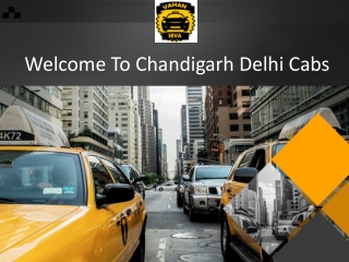 Chandigarh To Delhi Airport Taxi service at Best Price