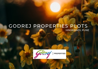 Godrej Plots At Hinjewadi Pune | Brochure