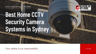 Best Home CCTV Security Camera Systems in Sydney