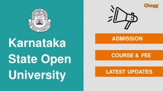 Karnataka State Open University - [KSOU], Mysore