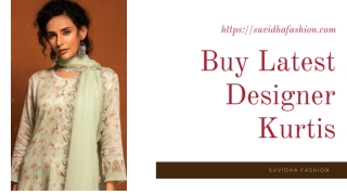 Buy Latest Designer Kurtis