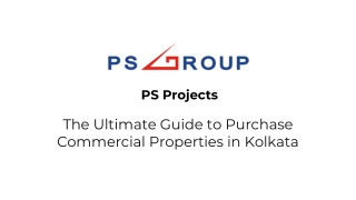 The Ultimate Guide to Purchase Commercial Properties in Kolkata