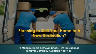 Find Out the Best Removal Company Near You in Bristol