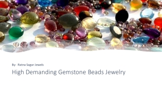 High Demanding Gemstone Beads Jewelry
