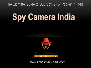 The Ultimate Guide To Buy Spy GPS Tracker in India