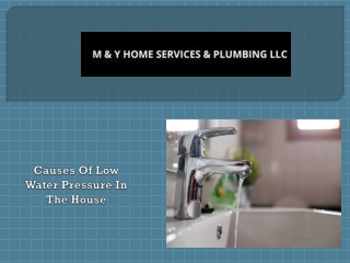 Professional Plumber For Low Water Pressure In Woodbridge