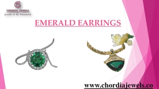 Buy Emerald Earrings Online at Best Price