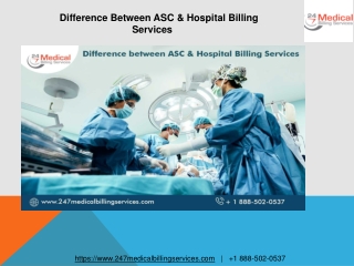 Difference Between ASC & Hospital Billing Services