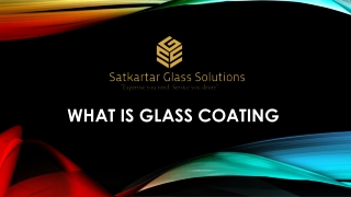 What is Glass Coating