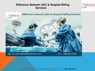 Difference Between ASC & Hospital Billing Services