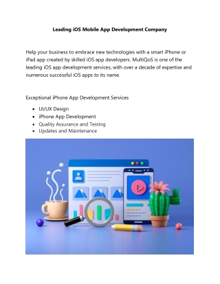 Leading iOS App Development Services