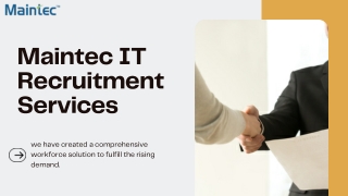 Looking for IT Recruitment services in India?