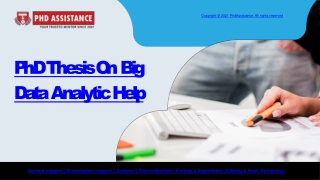 PhD Thesis On Big Data Analytic Help - Phdassistance