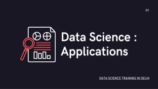 APPLICATIONS OF DATA SCIENCE