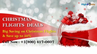 Book Half Price Christmas Flights  | Save upto 50%